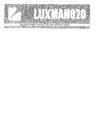 Luxman R-820-Owners-Manual 